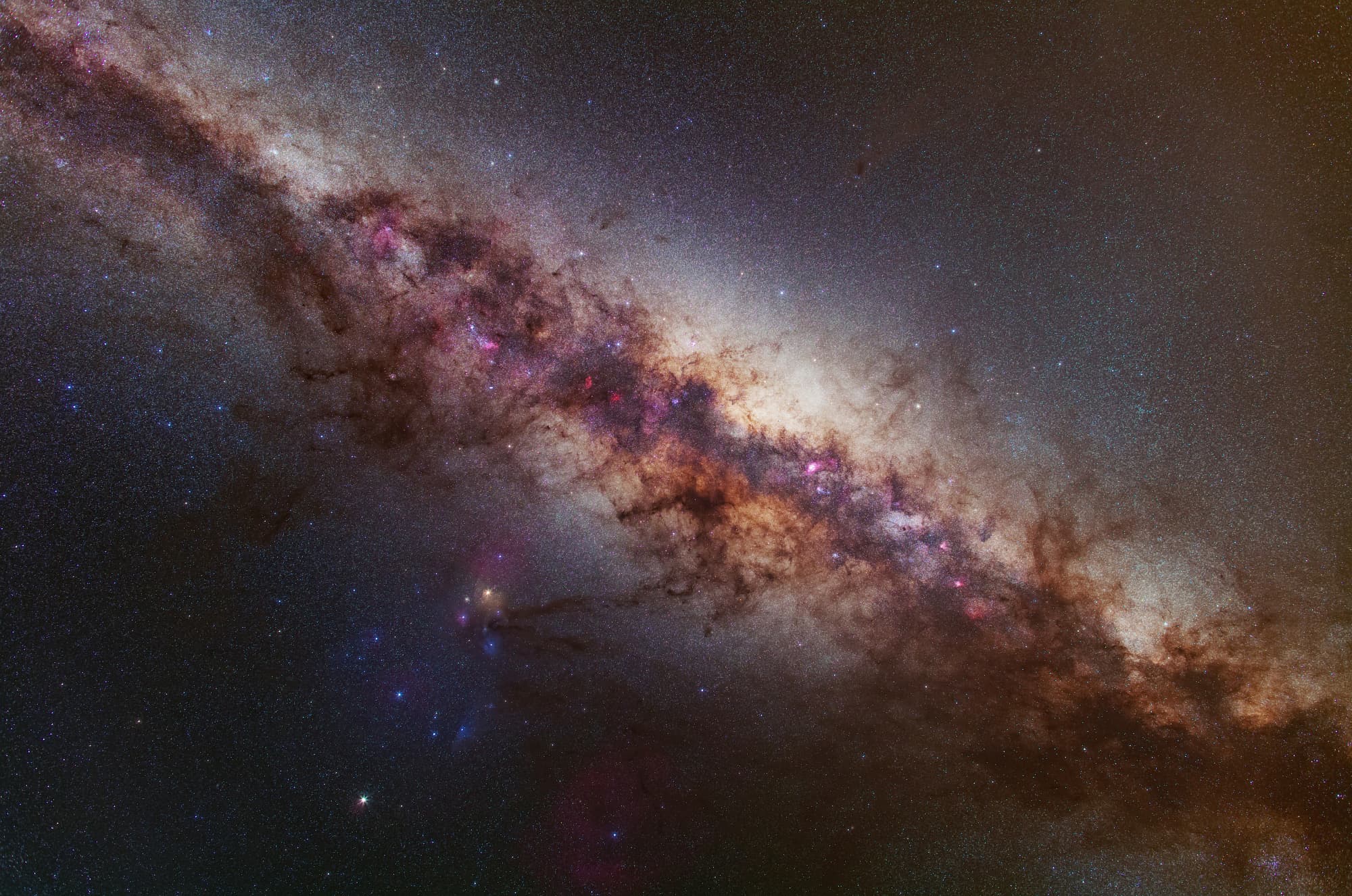 Das Zentrum Der Milchstraße Spektrum Der Wissenschaft