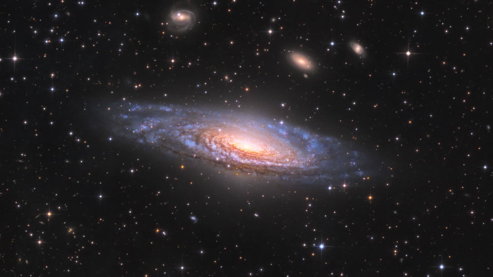 Ngc 7331 Zwilling Der Milchstrasse Spektrum Der Wissenschaft