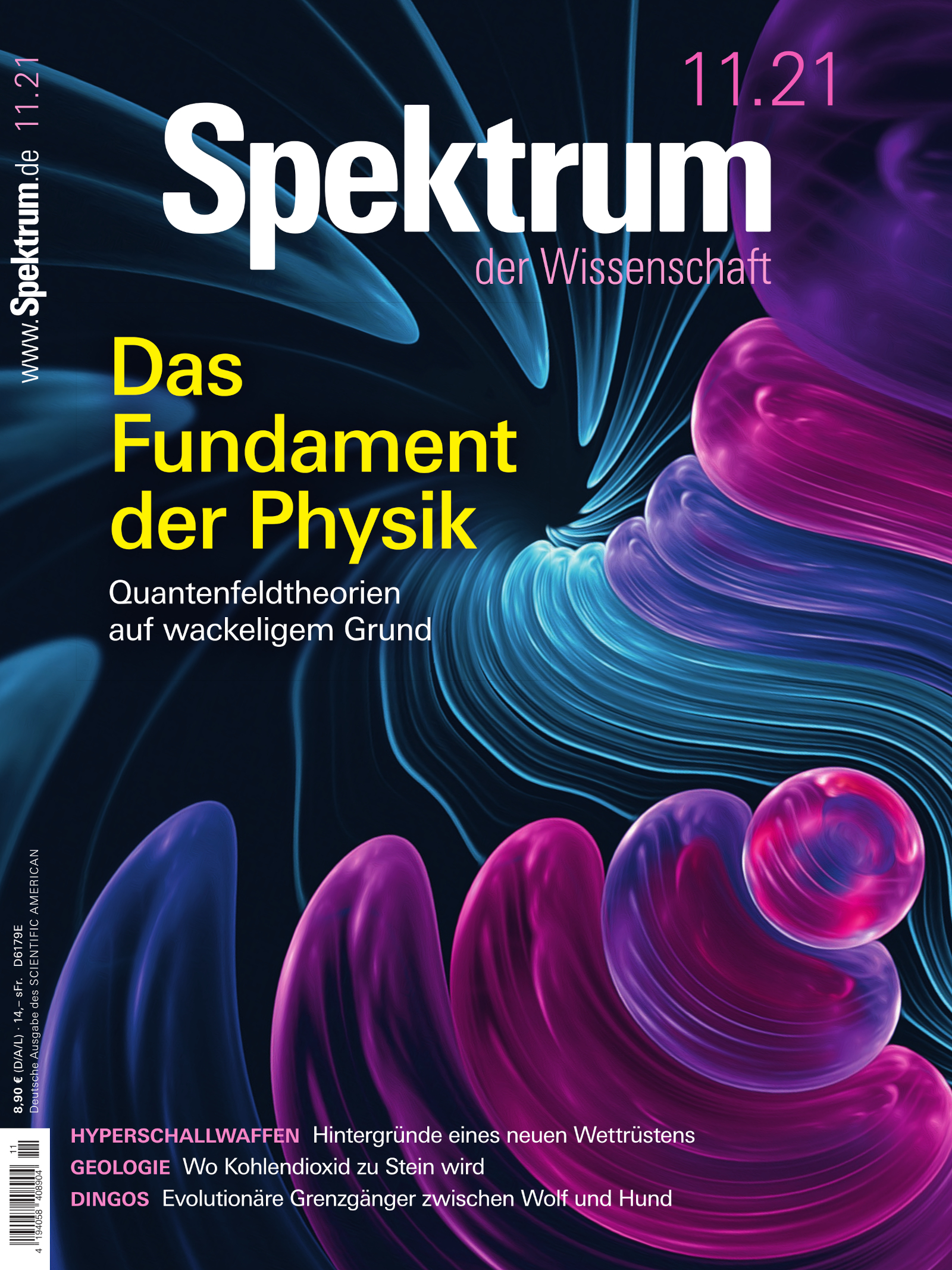 Spektrum der Wissenschaft 11/2021 Cover