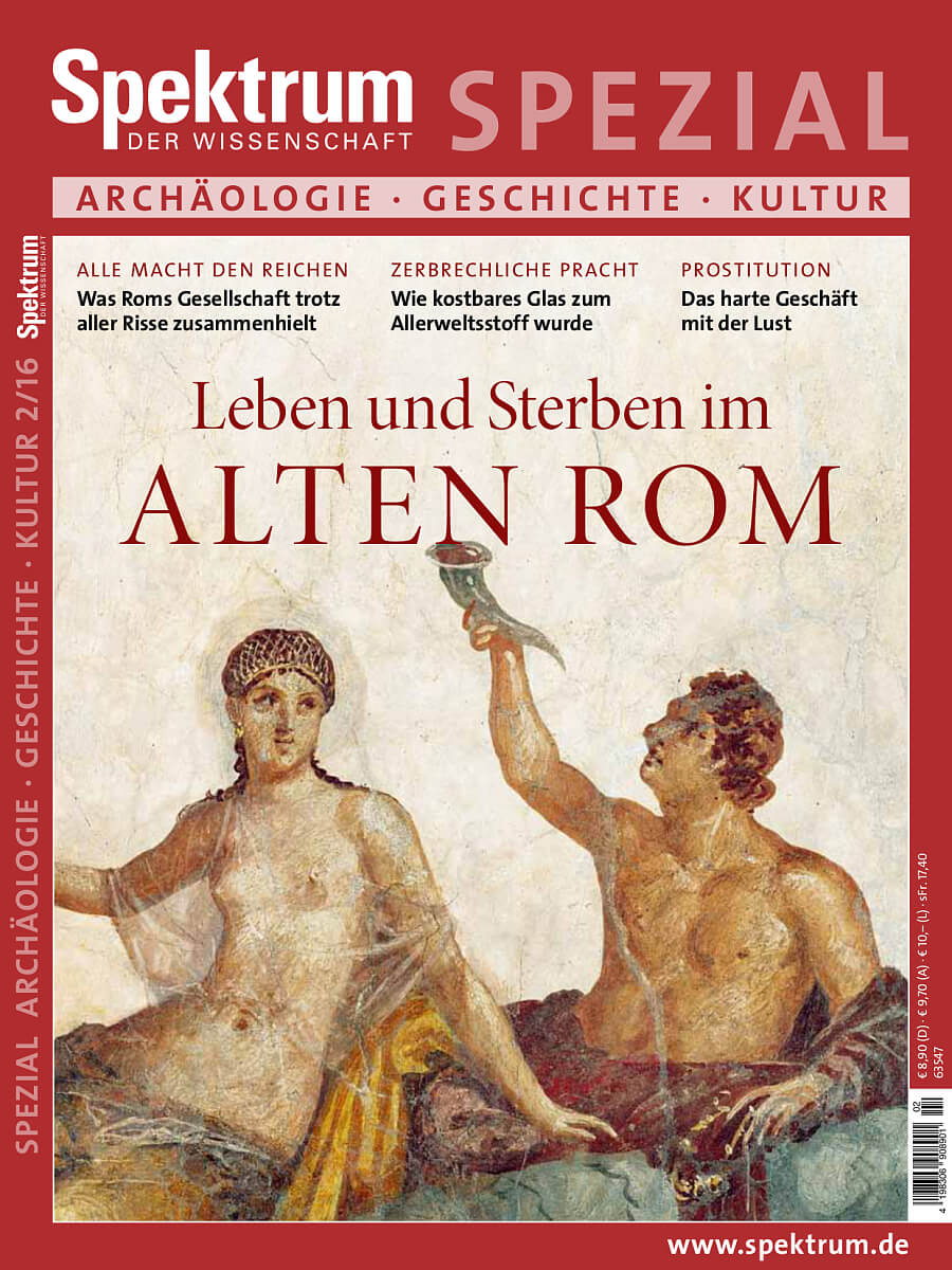 Leben Und Sterben Im Alten Rom Spektrum Spezial Archäologie