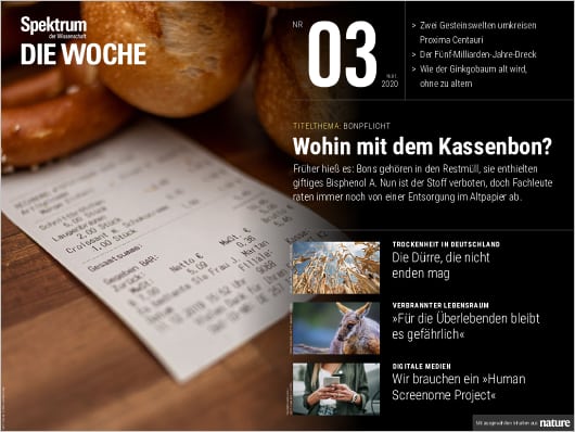 Spektrum Die Woche 3/2020 Cover