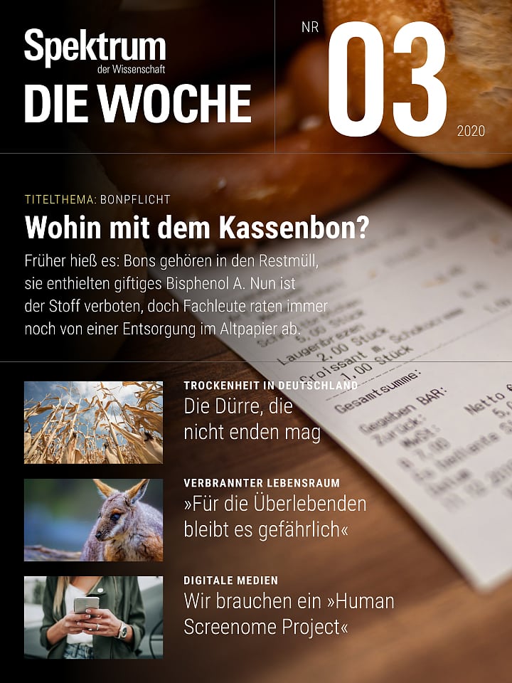 Spektrum - Die Woche – 03/2020 Cover