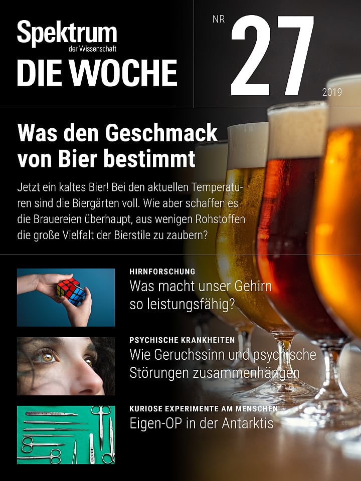 Wie Konnen Brauereien Aus So Wenigen Zutaten So Viele Biersorten Herstellen Spektrum Der Wissenschaft