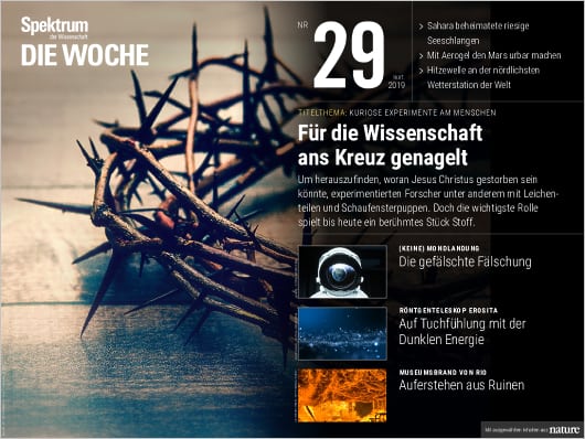 Spektrum Die Woche 29/2019 Cover