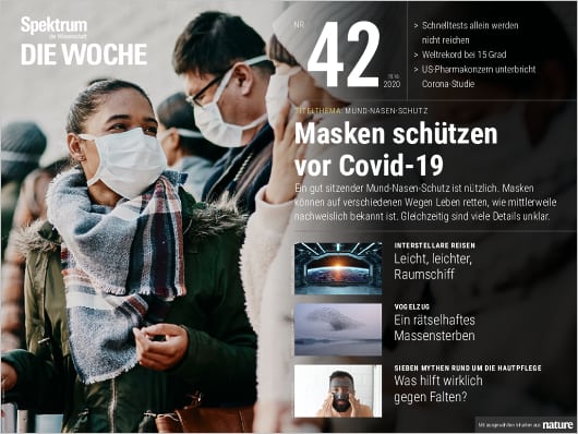 Spektrum Die Woche 42/2020 Cover