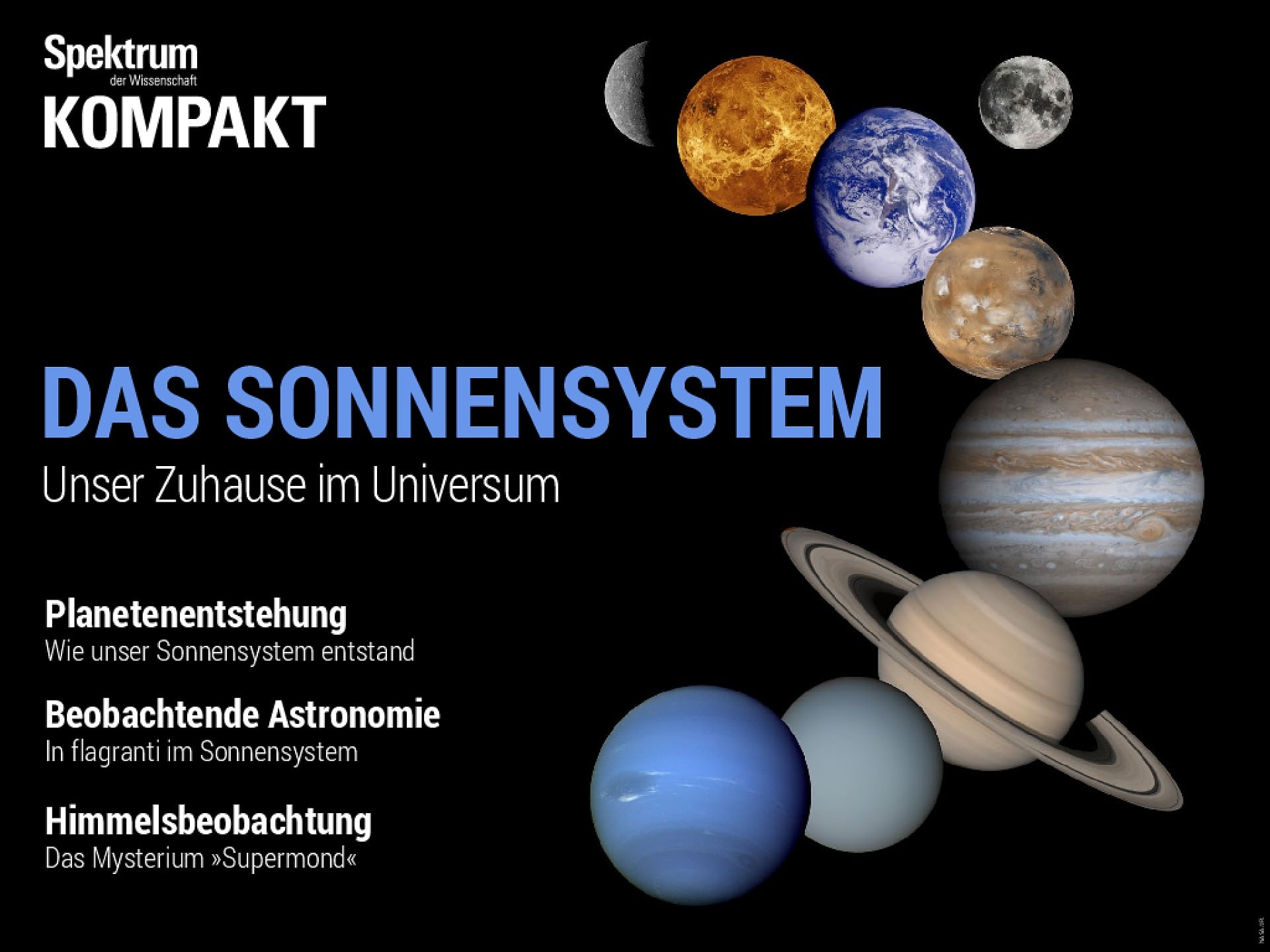 Das Sonnensystem Unser Zuhause Im Universum Spektrum Der Wissenschaft